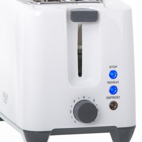 Adler | AD 3216 | Toaster | Power 750 W | Number of slots 2 | Housing material Plastic | White - 5